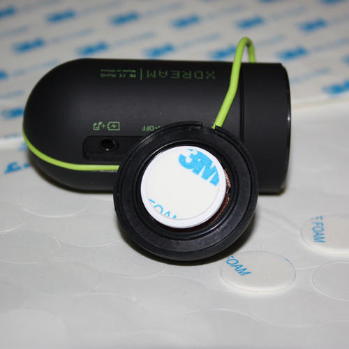 X-Vibe3.0 酷丸第三代共振音箱 智能互动音响 创意迷你胶囊便携式共振音响 黑+橙线 现货
